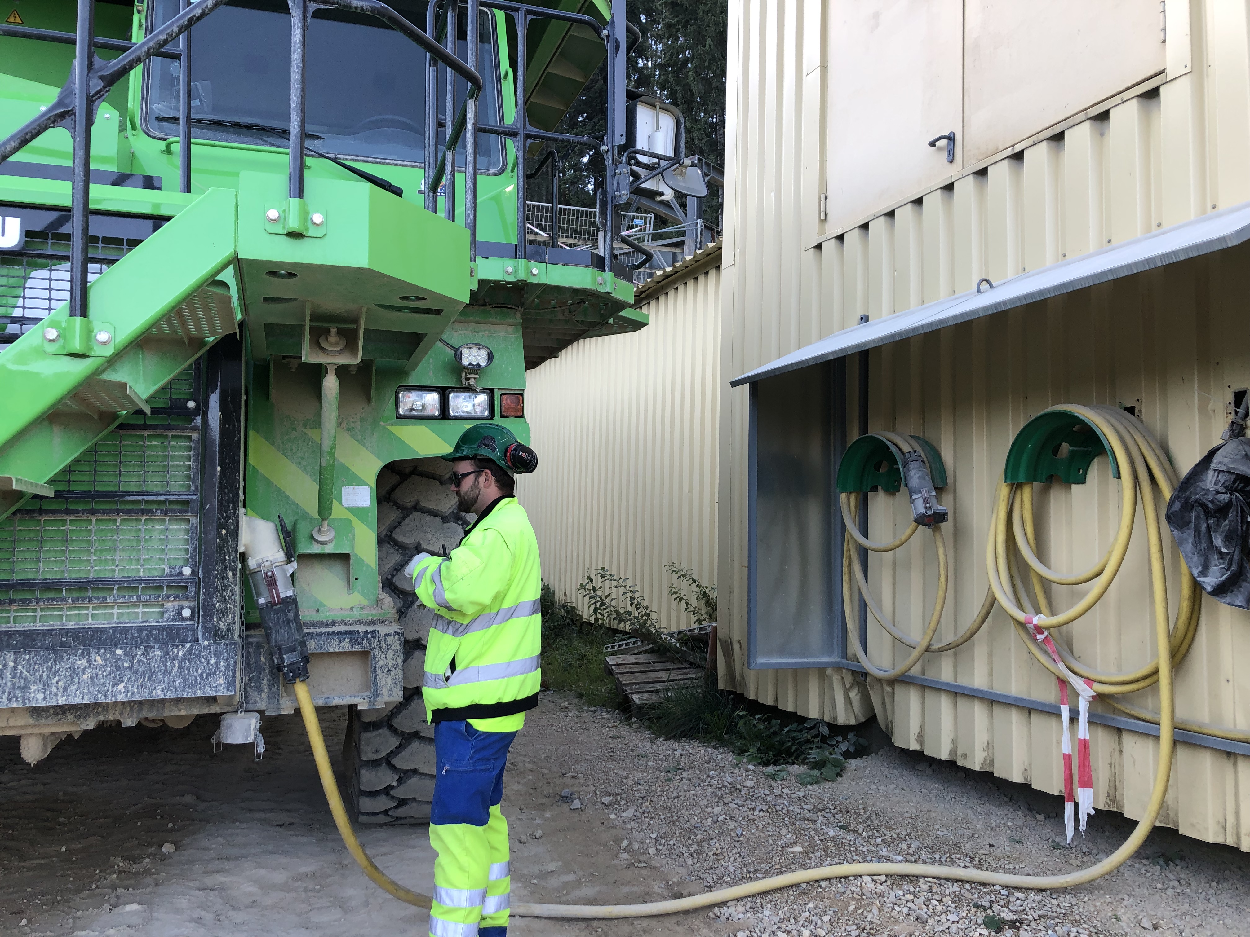 Illustration de production d'énergie renouvelable